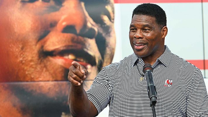 Herschel Walker, de estrella del fútbol a candidato republicano