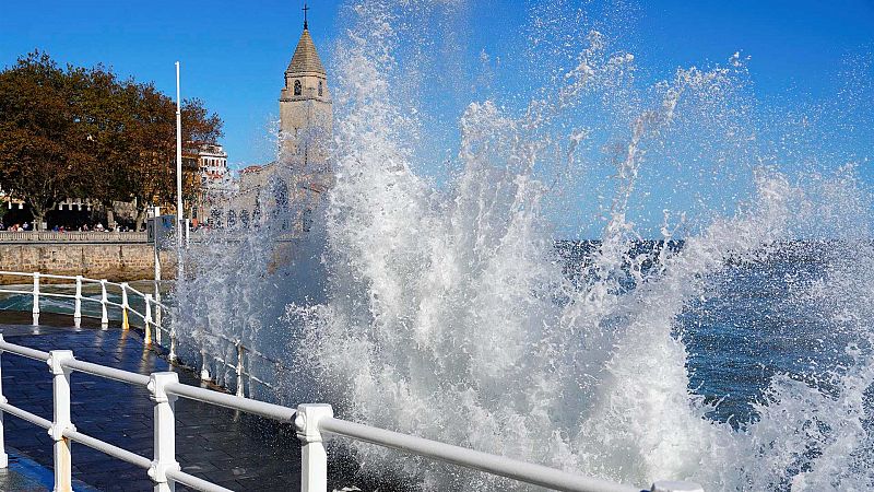 Temperaturas sin grandes cambios y fuerte viento en el norte