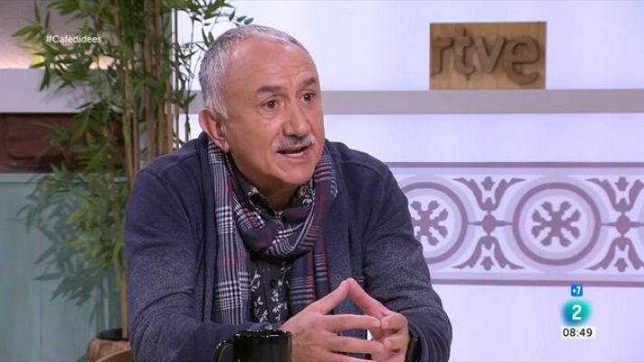 Cafè d'idees - Pepe Álvarez: "El PP no ha asumit la reforma laboral"
