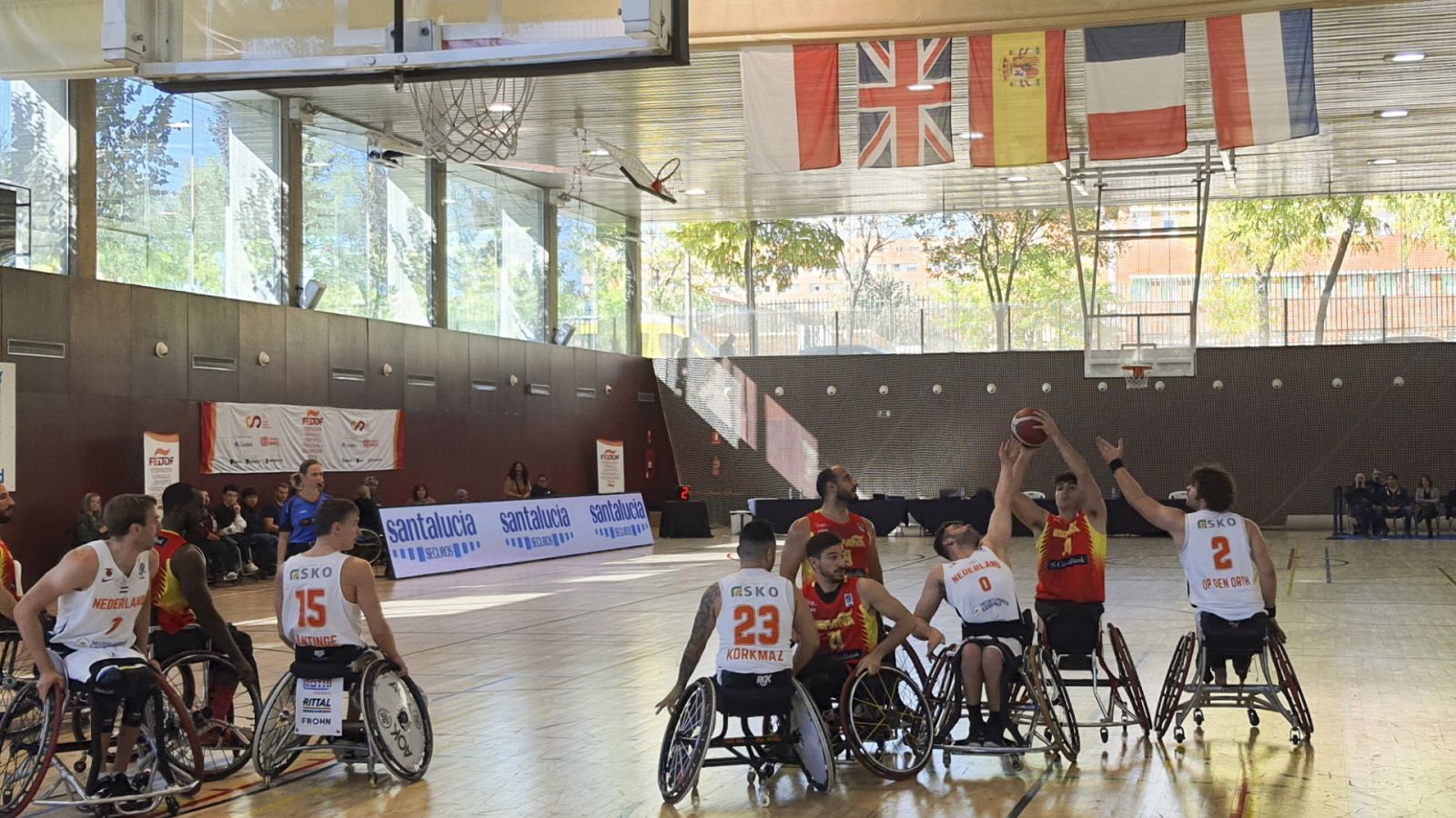 Baloncesto en silla de ruedas - Copa de Naciones: España - Países Bajos - ver ahora