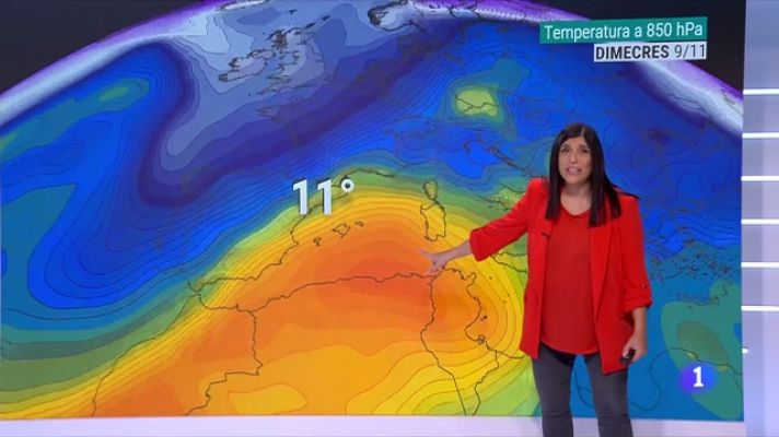 El temps - Nits menys fredes, migdies de bonança i un cel enteranyinat