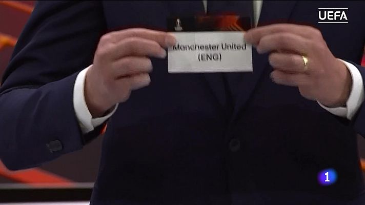 Telediario 1 - Barcelona - Manchester United y Sevilla-PSV Eindhoven, cruces de los españoles en la Europa League