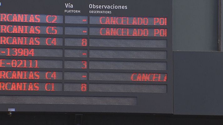 Noticias Andalucía - Huelga en RENFE