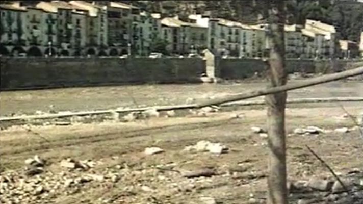 Arxiu TVE Catalunya - Destrosses de les inundacions a Balaguer