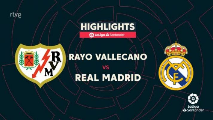 Rayo - Real Madrid: resumen del partido. 13ª jornada de Liga