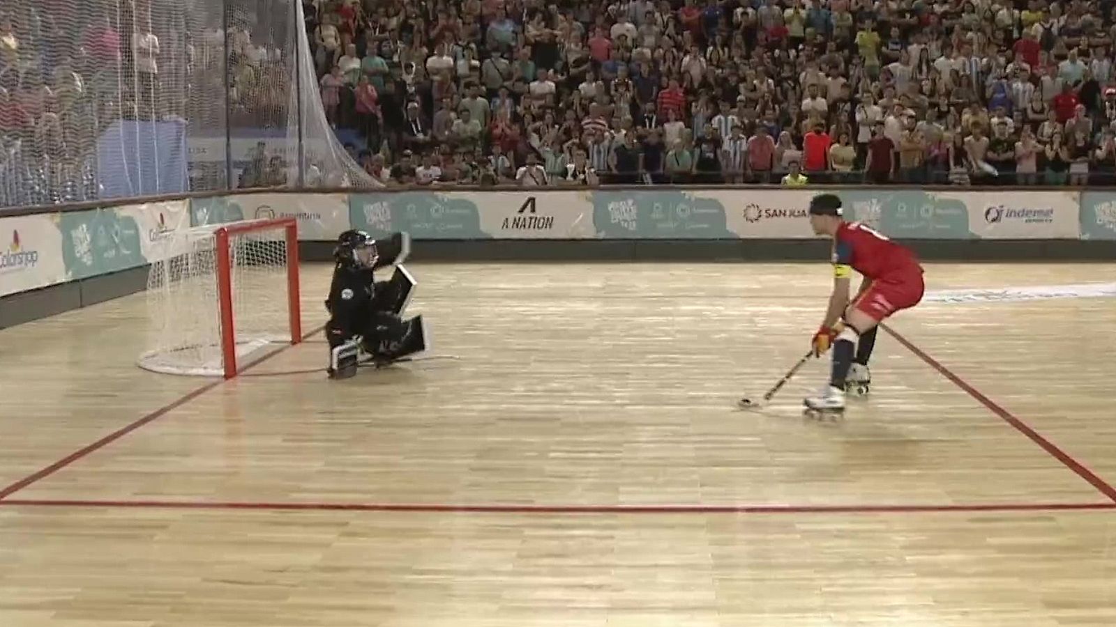 Hockey patines - World Skates Games. Campeonato del Mundo masculino: Argentina - España - ver ahora