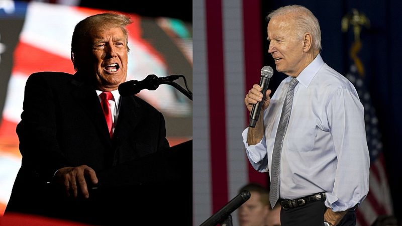 Elecciones legislativas en EE.UU. Trump y Biden terminan la campaña llamando a la movilización - Ver ahora