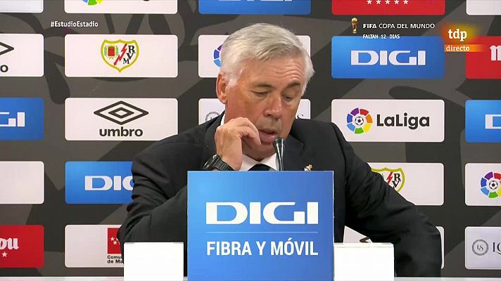 Ancelotti: "La calidad sola no vale cuando no puedes igualar este tipo de actitud del rival"