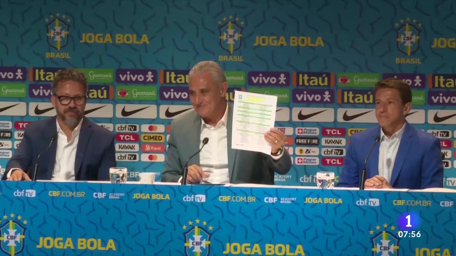 Brasil viaja a Qatar 2022 con nueve delanteros | Ver