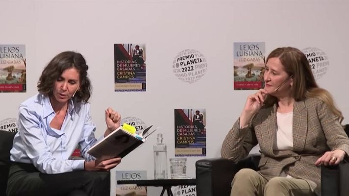 Telediario 1 - Luz Gabás y Cristina Campos, ganadora y finalista del Planeta, han presentado sus novelas