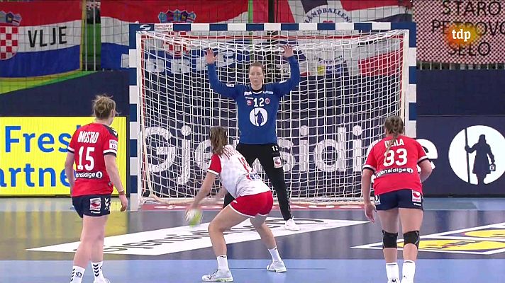 Balonmano - Campeonato de Europa femenino: Noruega - Croacia