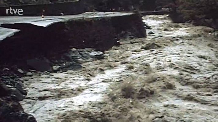 Destrosses de les inundacions a Catalunya i Andorra