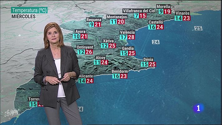 El tiempo en la Comunitat Valenciana - 08/11/22