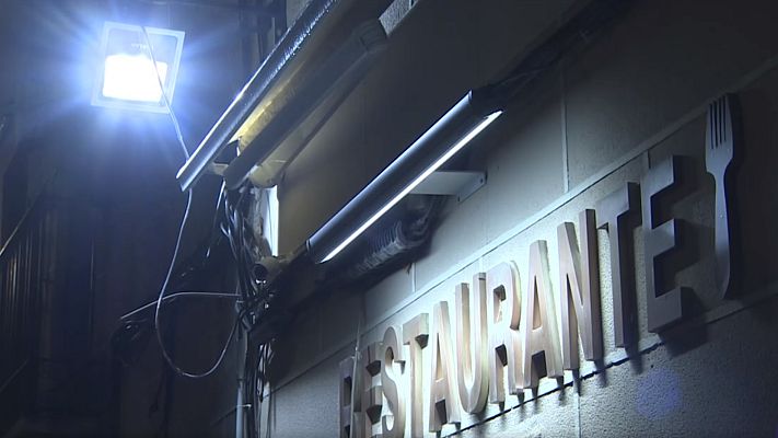Telediario 2 - 'Apagón' de la hostelería ante las facturas de la luz disparadas