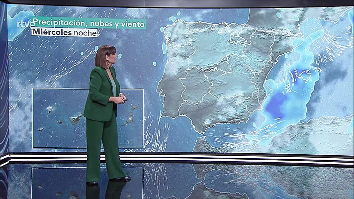 Viento fuerte o con intervalos de fuerte en el litoral gallego y la cordillera Cantábrica