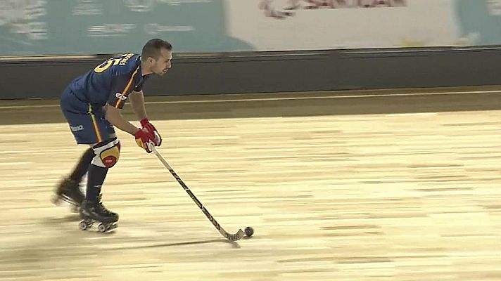 Hockey sobre patines - World Skates Games. Camp.Mundo masculino: España - Mozambiqu