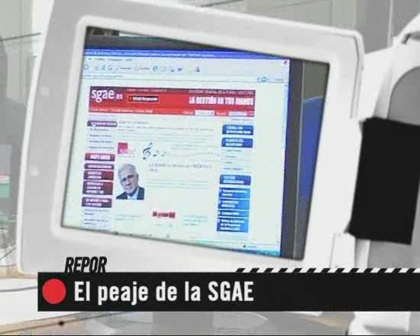 Avance Repor "El peaje de la SGAE"