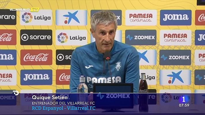 Telediario Matinal - Setién se la juega ante el Espanyol