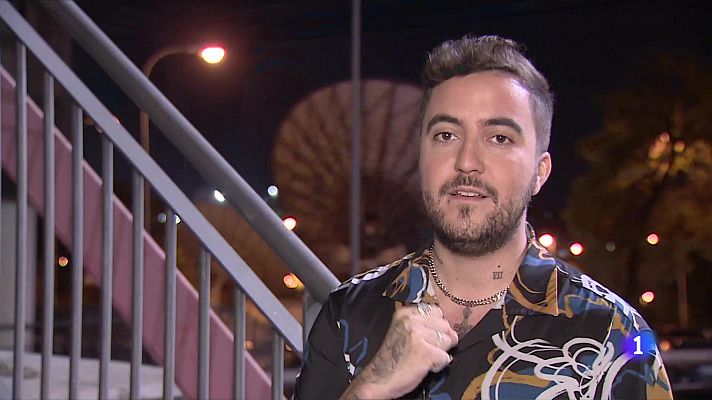 Telediario 1 - Beret se rodea de amigos para su nuevo trabajo, 'Resiliencia'