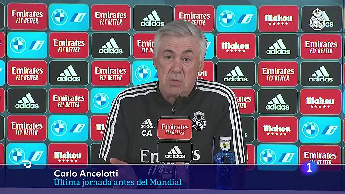 Carlo Ancelotti defiende a Benzema y a Vinicius 