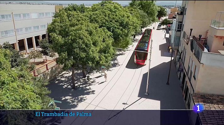 Informatiu Balear - Un tranvia per a la badia de Palma