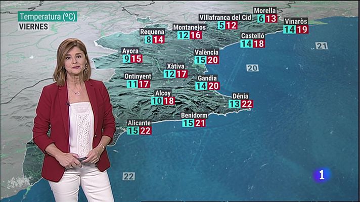 L'informatiu - Comunitat Valenciana - El tiempo en la Comunitat Valenciana - 10/11/22