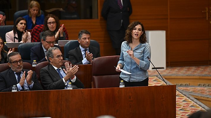 Ayuso dice que la emergencia climática se usa para "imponer" reformas que son una "estafa" vinculada al "comunismo"     