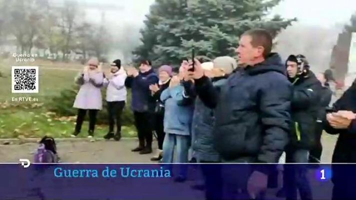 Telediario 2 - El ejército de Ucrania podría controlar la ciudad de Jersón que los rusos abandonan