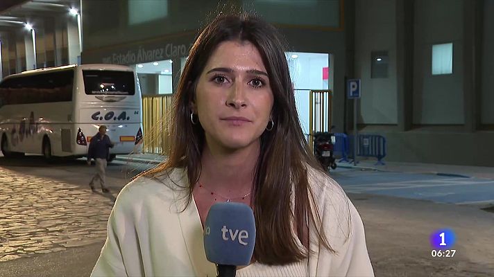 Telediario Matinal - La selección femenina de fútbol disputa un inédito amistoso ante Argentina