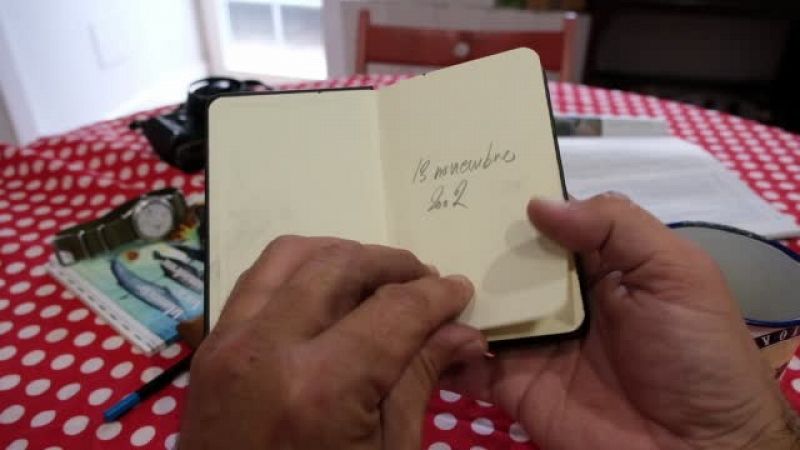 20 años del Prestige: "Cuaderno de Viaje" de Pedro Armestre