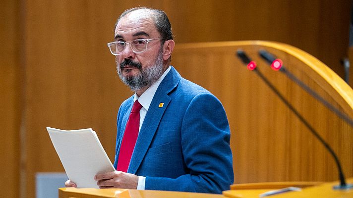 Informativo 24h - Lambán y Page se muestran críticos con la propuesta de PSOE y UP para reformar el delito de sedición