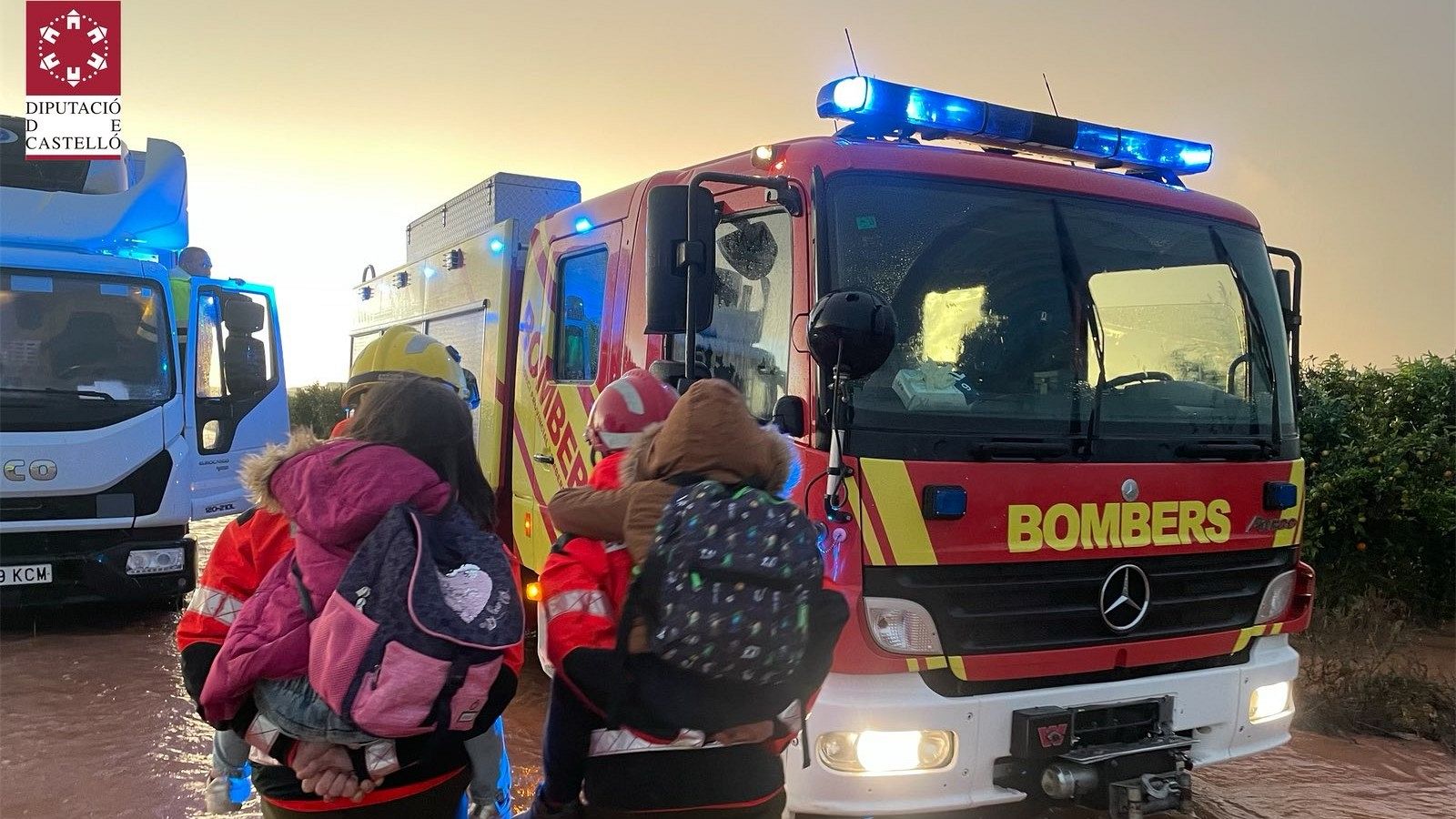 Varias personas rescatadas en Castellón por las lluvias