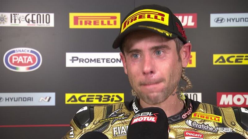 Bautista, campen del mundo de Superbike: "Ha sido un ao increble. Hemos batido rcords en todas las pistas" -- Ver ahora