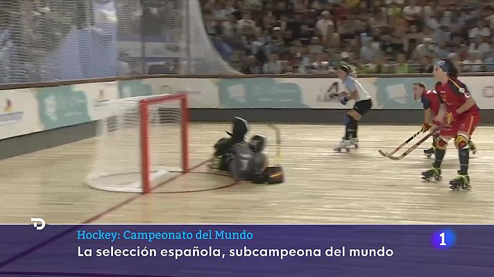 Telediario Fin de Semana - España, subcampeona del mundo de Hockey patines tras caer ante Argentina