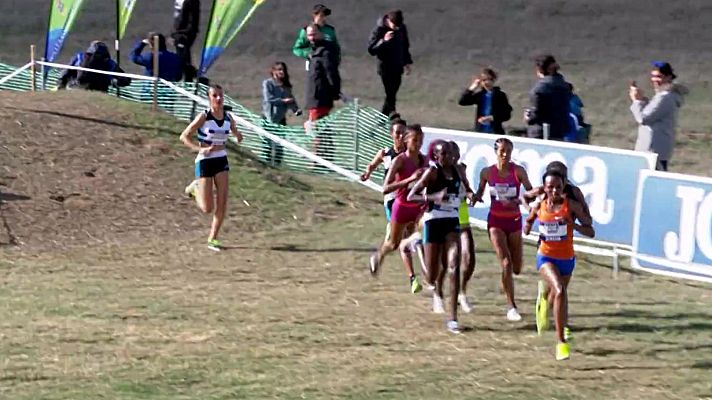 Cross Int. de Atapuerca. Carrera femenina