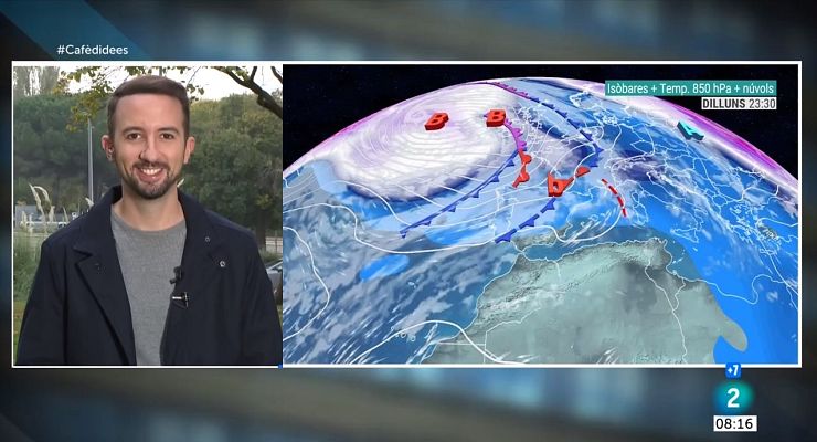 El temps - Un front esquifit portarà més núvols i menys bonança