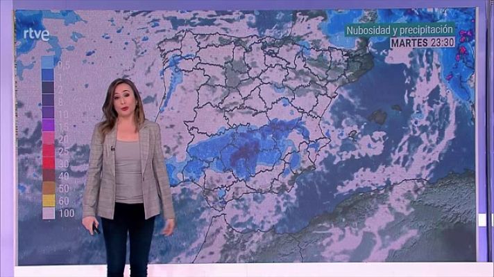 Viento fuerte en la costa oeste y norte de Galicia