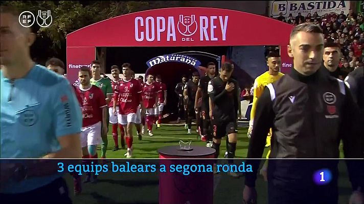 3 equips balears a segona ronda