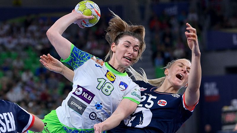 Balonmano Campeonato de Europa femenino Noruega Eslovenia RTVE Play