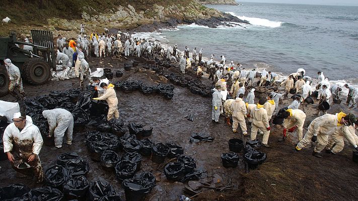 La huella ecológica 20 años después del desastre del Prestige