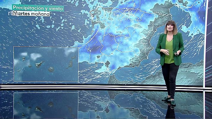 Las temperaturas subirán ligeramente en el oeste de Canarias y en el área mediterránea, pero bajarán en el resto de la Península