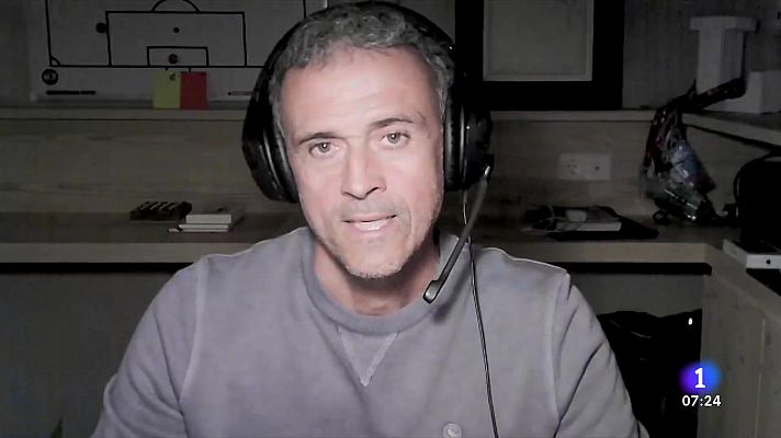 Telediario Matinal - Luis Enrique será 'streamer' durante el Mundial de Qatar 2022
