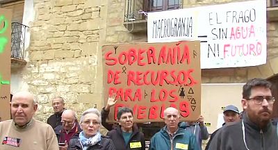 El temor de los vecinos de un pueblo de Zaragoza a quedarse sin agua por el proyecto de una macrogranja