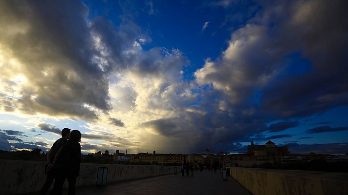 El tiempo - Precipitaciones en el oeste de Galicia y en la vertiente atlántica
