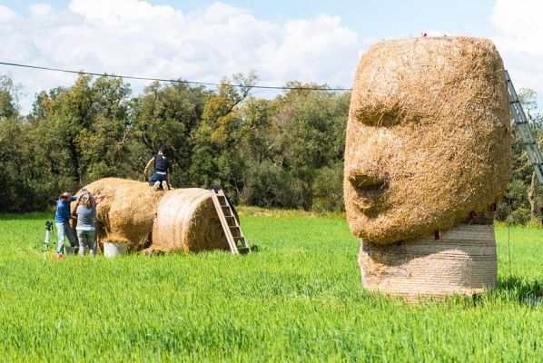 Para todos La 2 - Obras efímeras con materiales naturales