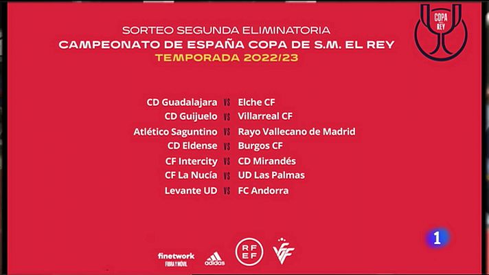 Sorteig de Copa del Rei per als equips de la Comunitat