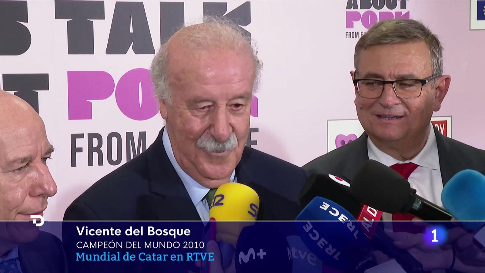 Del Bosque: "Tenemos un buen seleccionador y buenos jugadores"