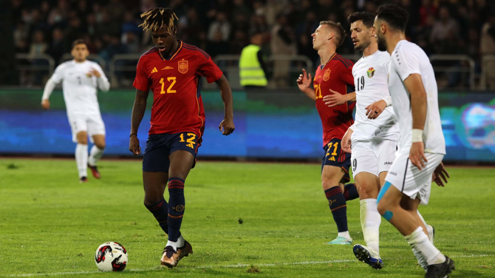 Resumen, resultado y goles del Jordania 1-3 España