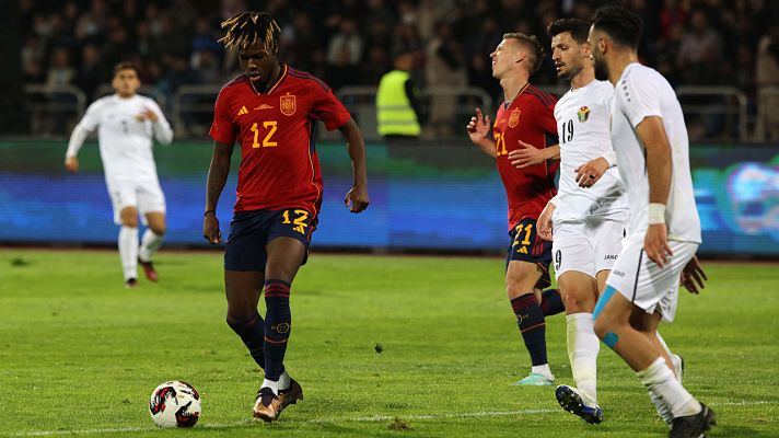 Telediario 2 - España vence a Jordania en el único amistoso previo al Mundial