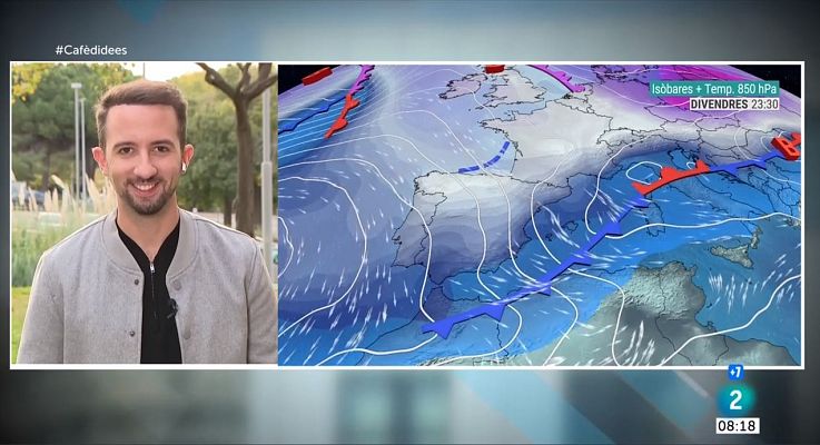 El temps - Fred, xàfecs, neu, ventades i més sol el cap de setmana